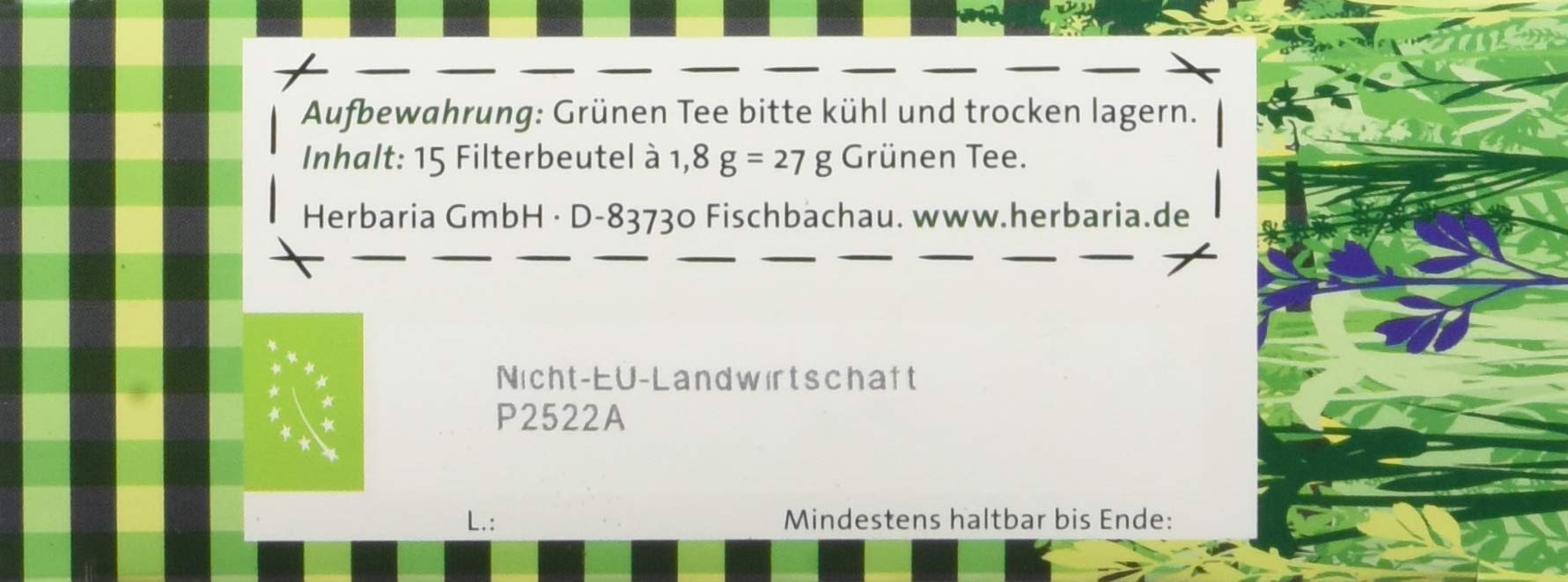 herbaria-tee-sencha-gr-ner-bio-tee-27-g-beutel image 3