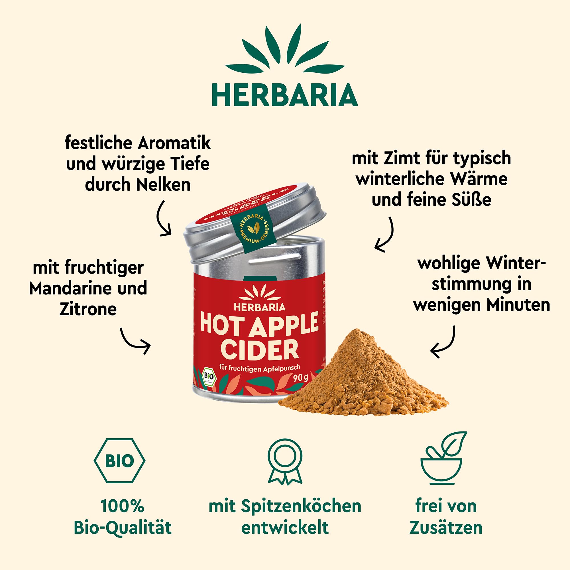 herbaria-hot-apple-cider-bio-punschgew-rz-90-g-dose-fruchtig image 4