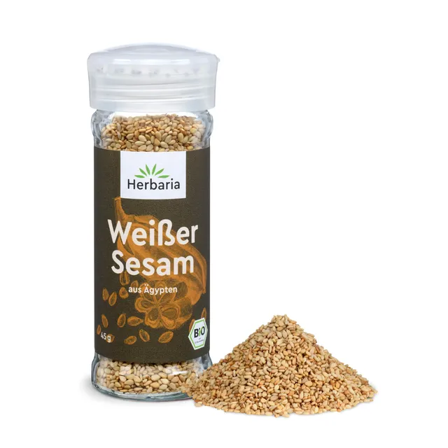 herbaria-wei-er-sesam-bio-gew-rz-ger-stet-45-g-streuer image 1