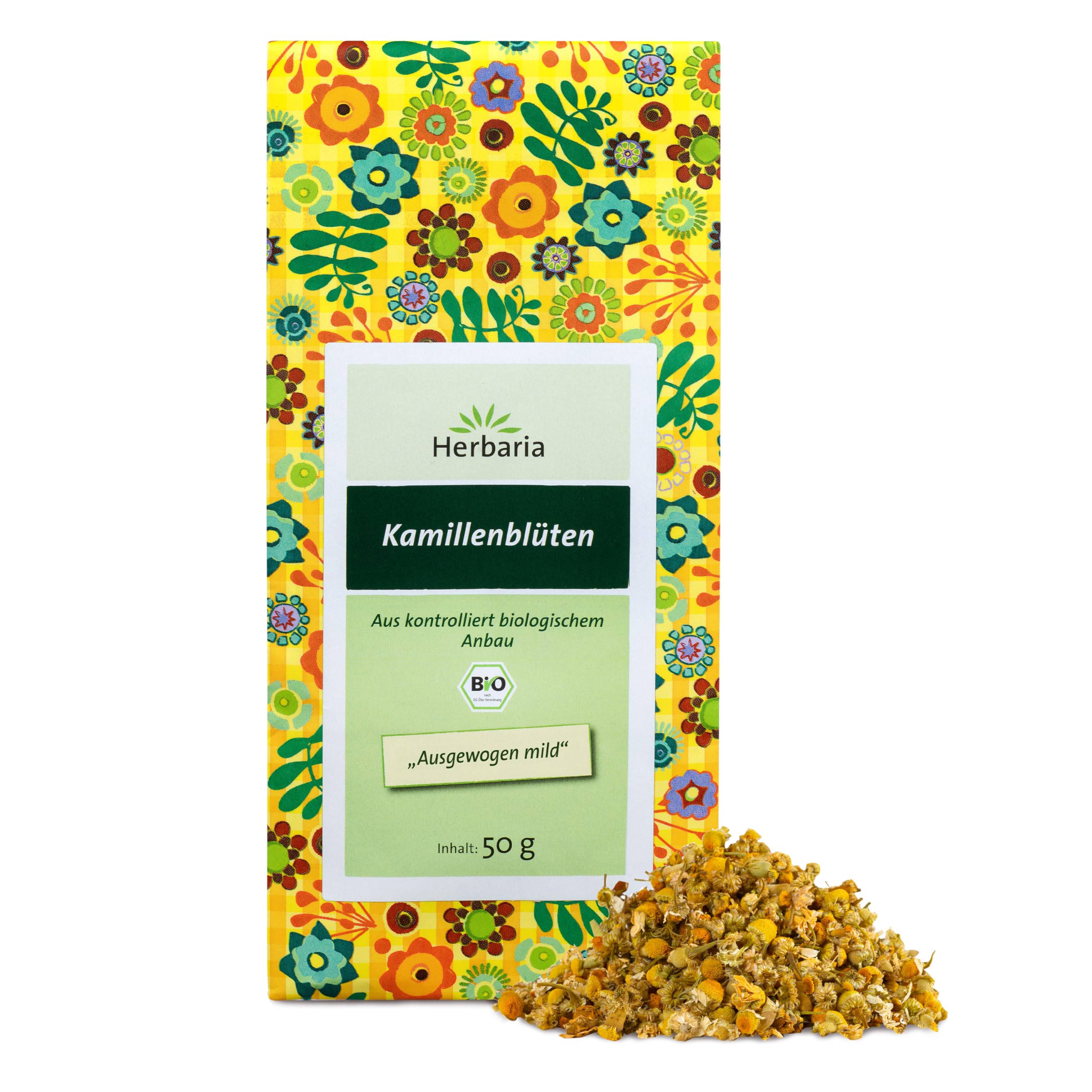 herbaria-kamillenbl-ten-tee-bio-50-g-loser-kr-utertee image 1