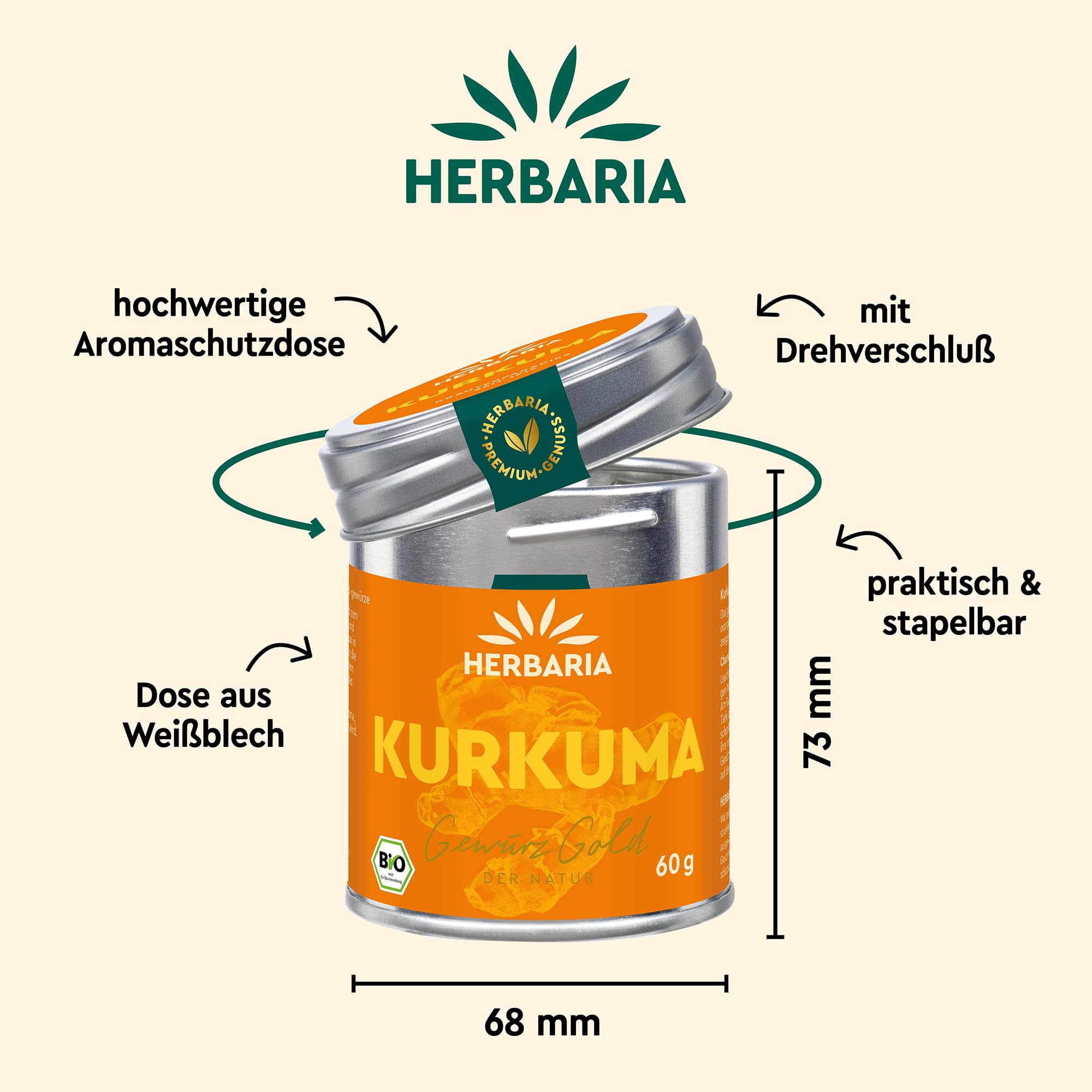 herbaria-kurkuma-bio-pulver-60-g-f-r-curry image 6