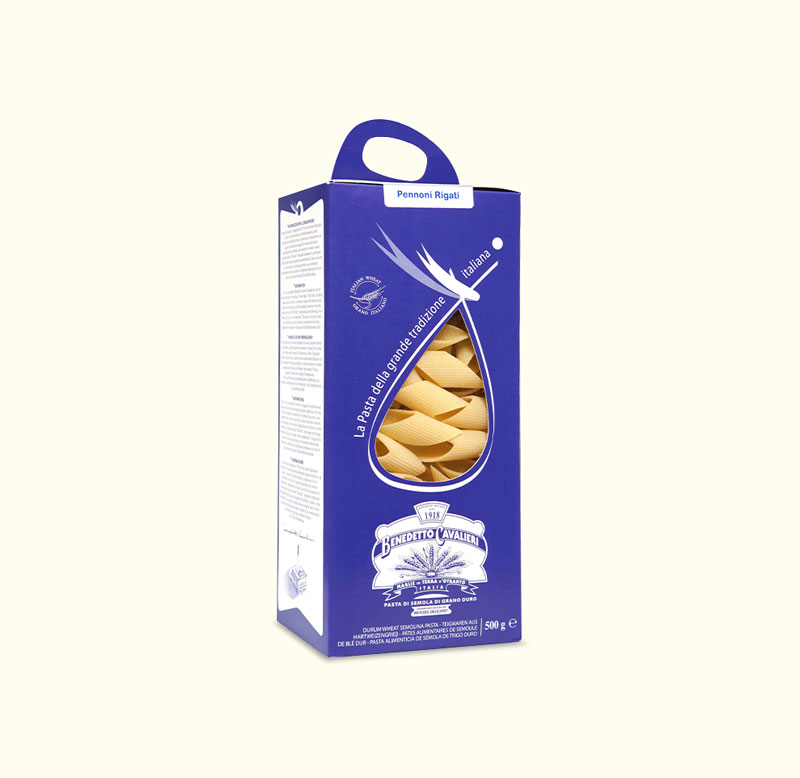 benedetto-cavalieri-pennoni-rigati-hartweizennudeln-kurze-pasta image 2