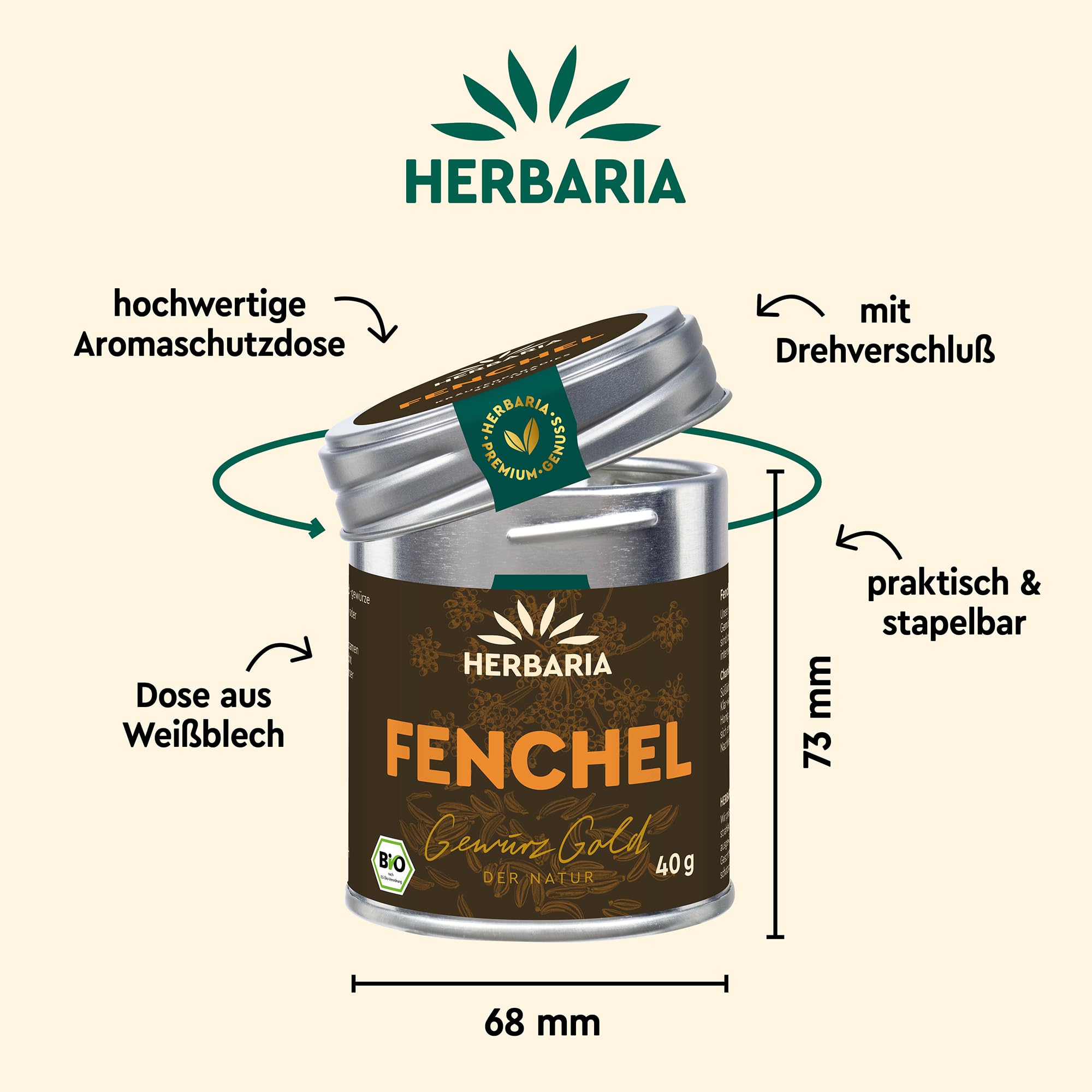 herbaria-einzelgew-rze-fenchel-s-ganz-40g-bio image 6