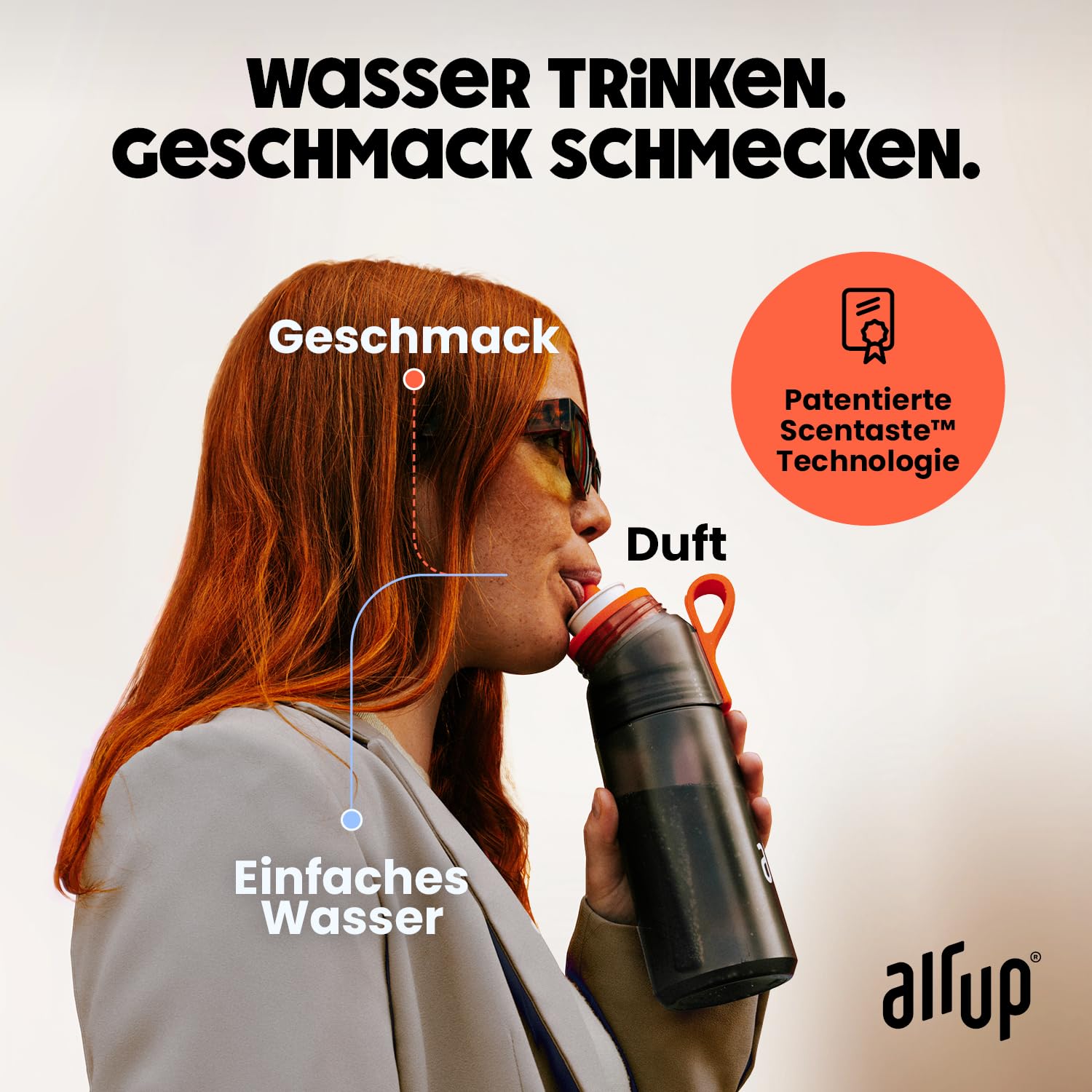 air-up-original-gen2-trinkflasche-1l-starter-set-grau image 2