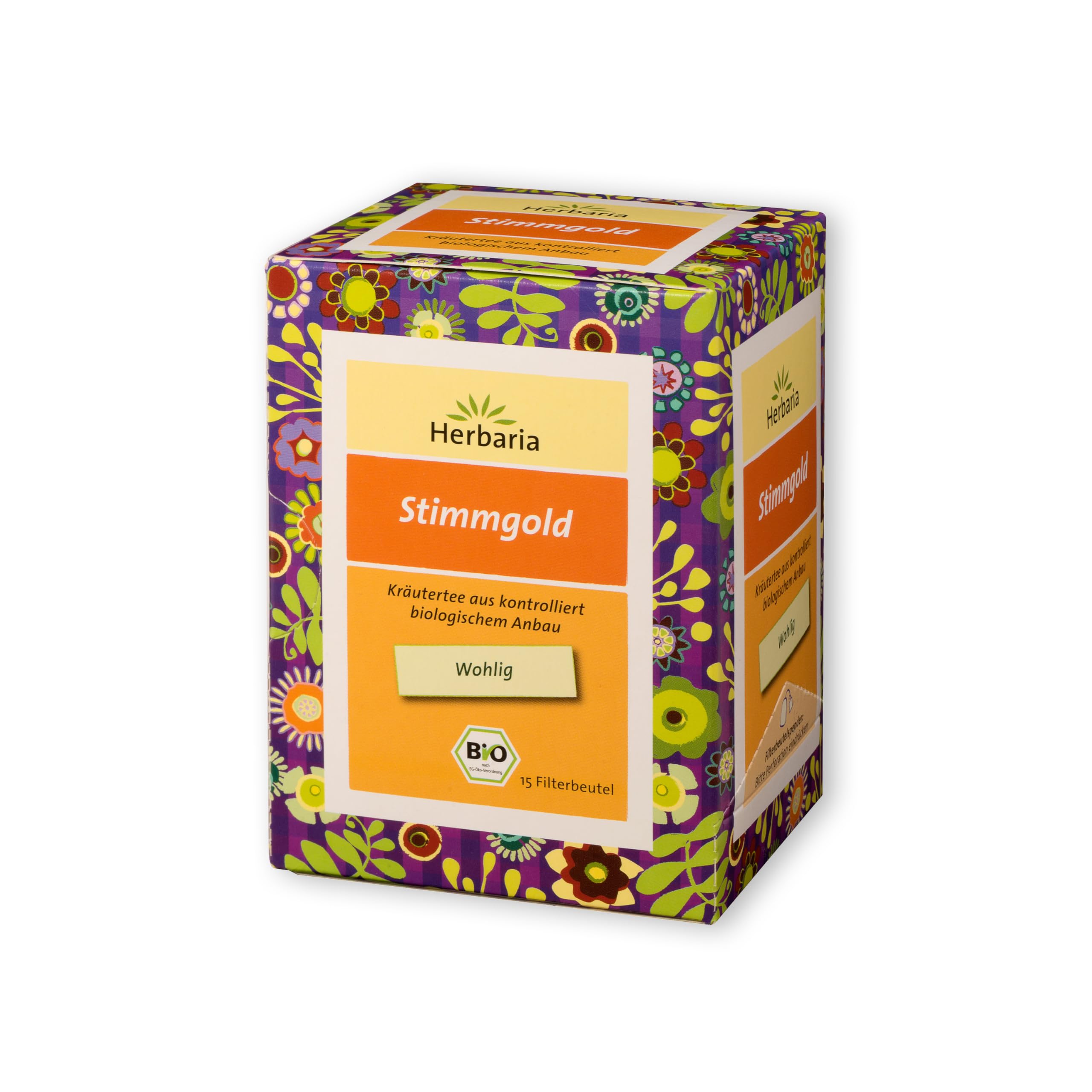 herbaria-stimmgold-bio-kr-utertee-filterbeutel-24-g image 1