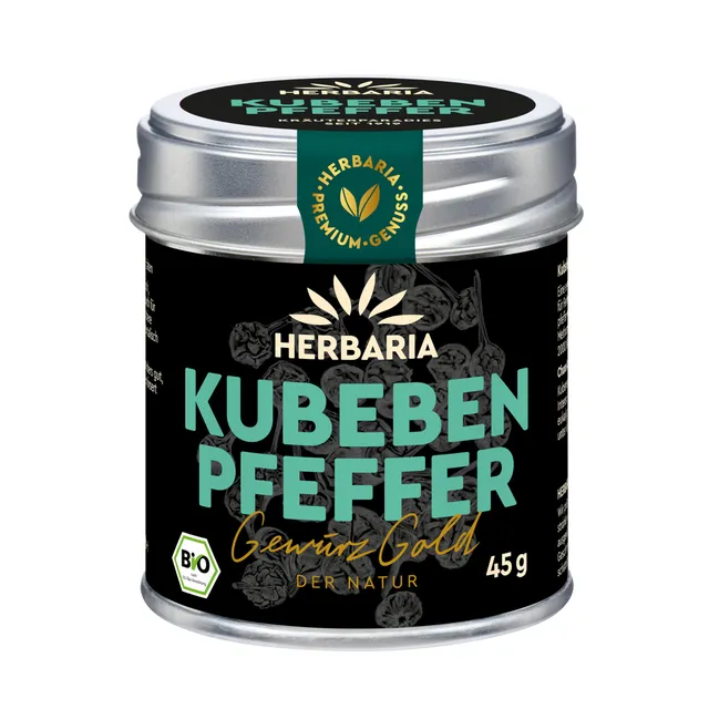 herbaria-kubebenpfeffer-bio-ganze-k-rner-dose-45-g image 1