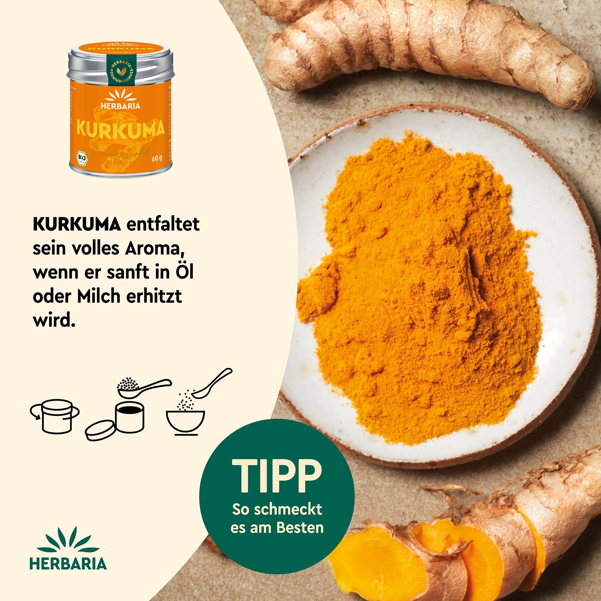herbaria-kurkuma-bio-pulver-60-g-f-r-curry image 3