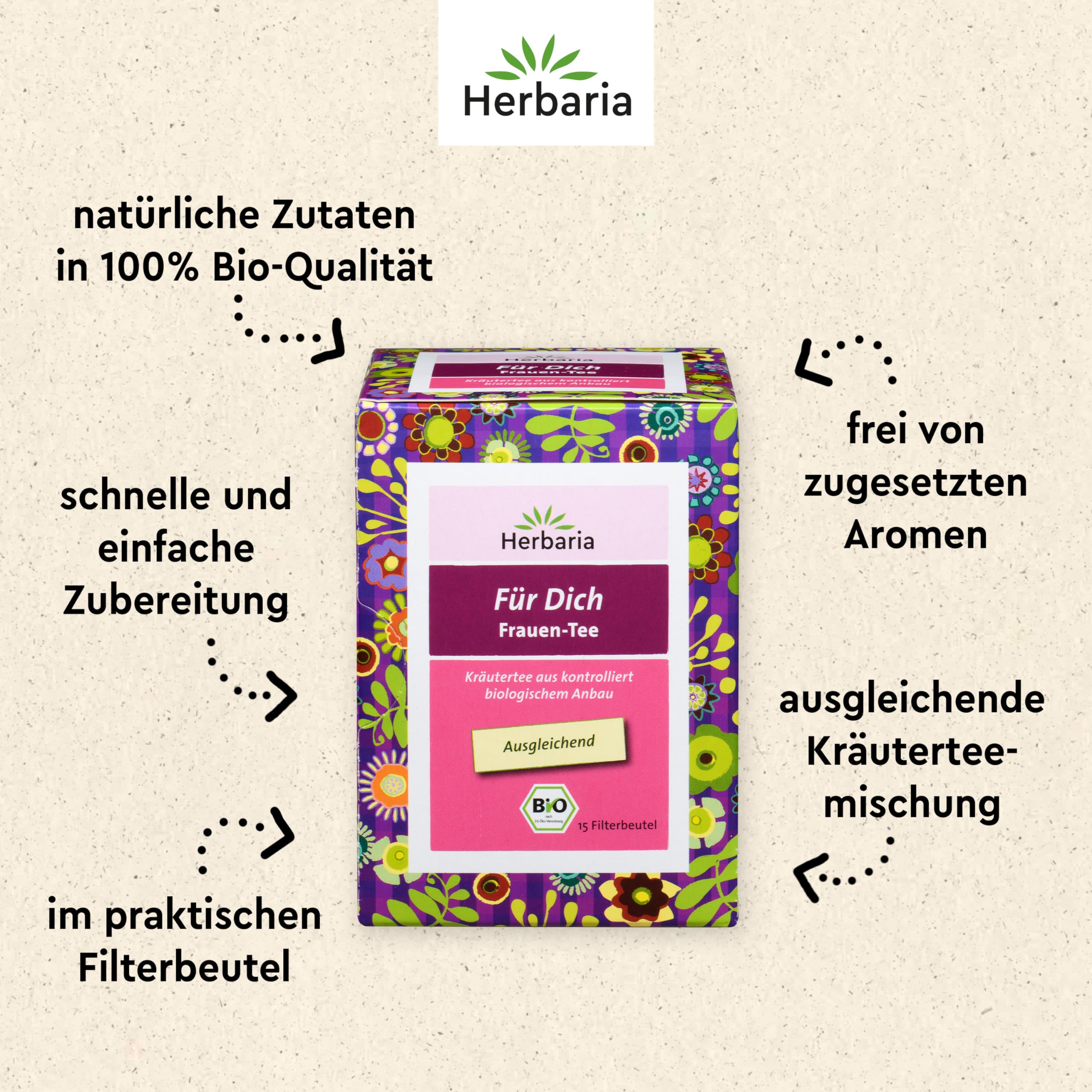 herbaria-f-r-dich-frauentee-bio-kr-utertee-15-filterbeutel image 3