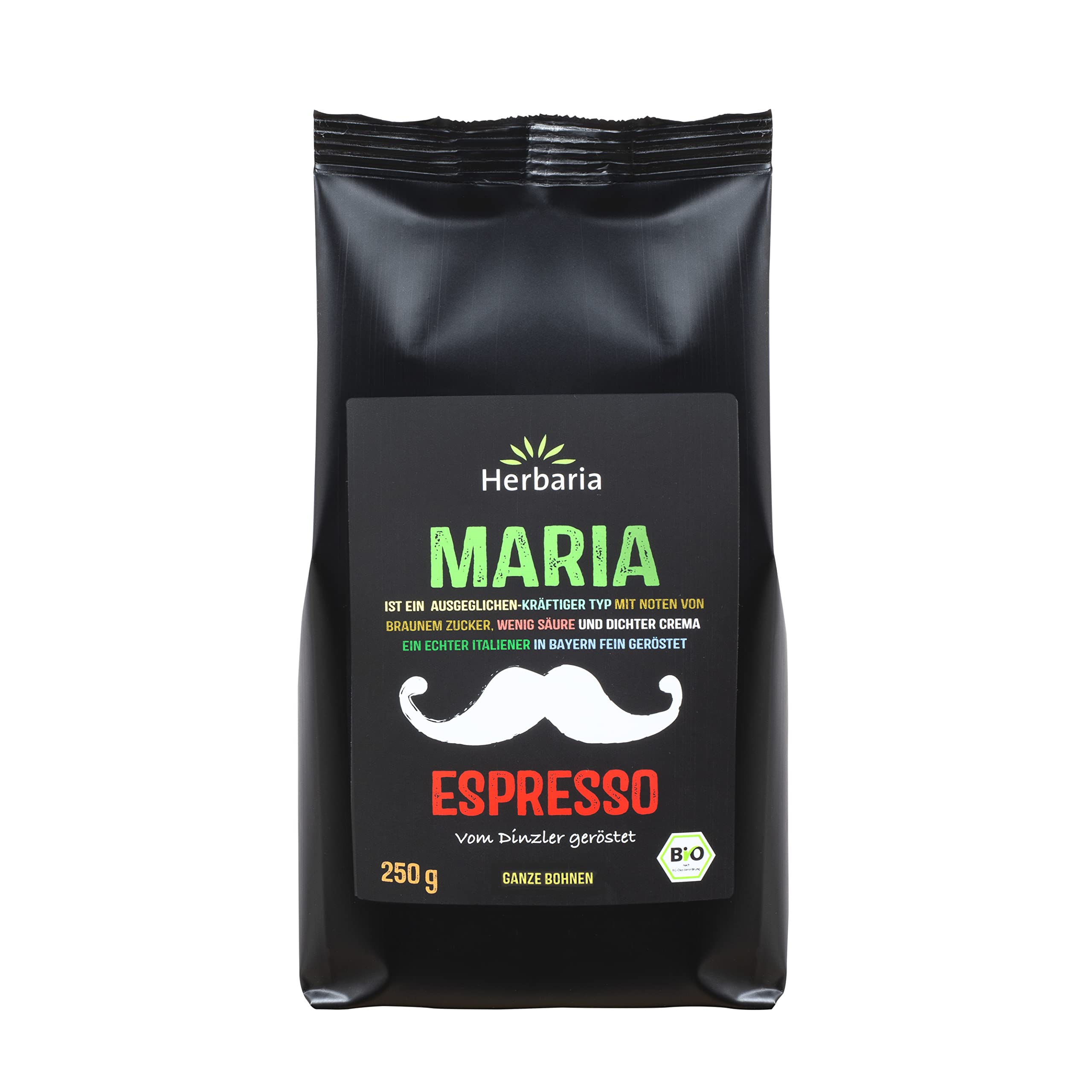 herbaria-maria-bio-espresso-ganze-bohne-6-x-250-g image 1